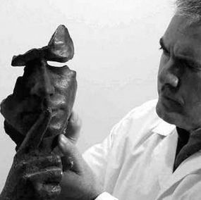 Miguel Guía, Calme et le silence bronze Miguel Guía, Calme et le silence bronze