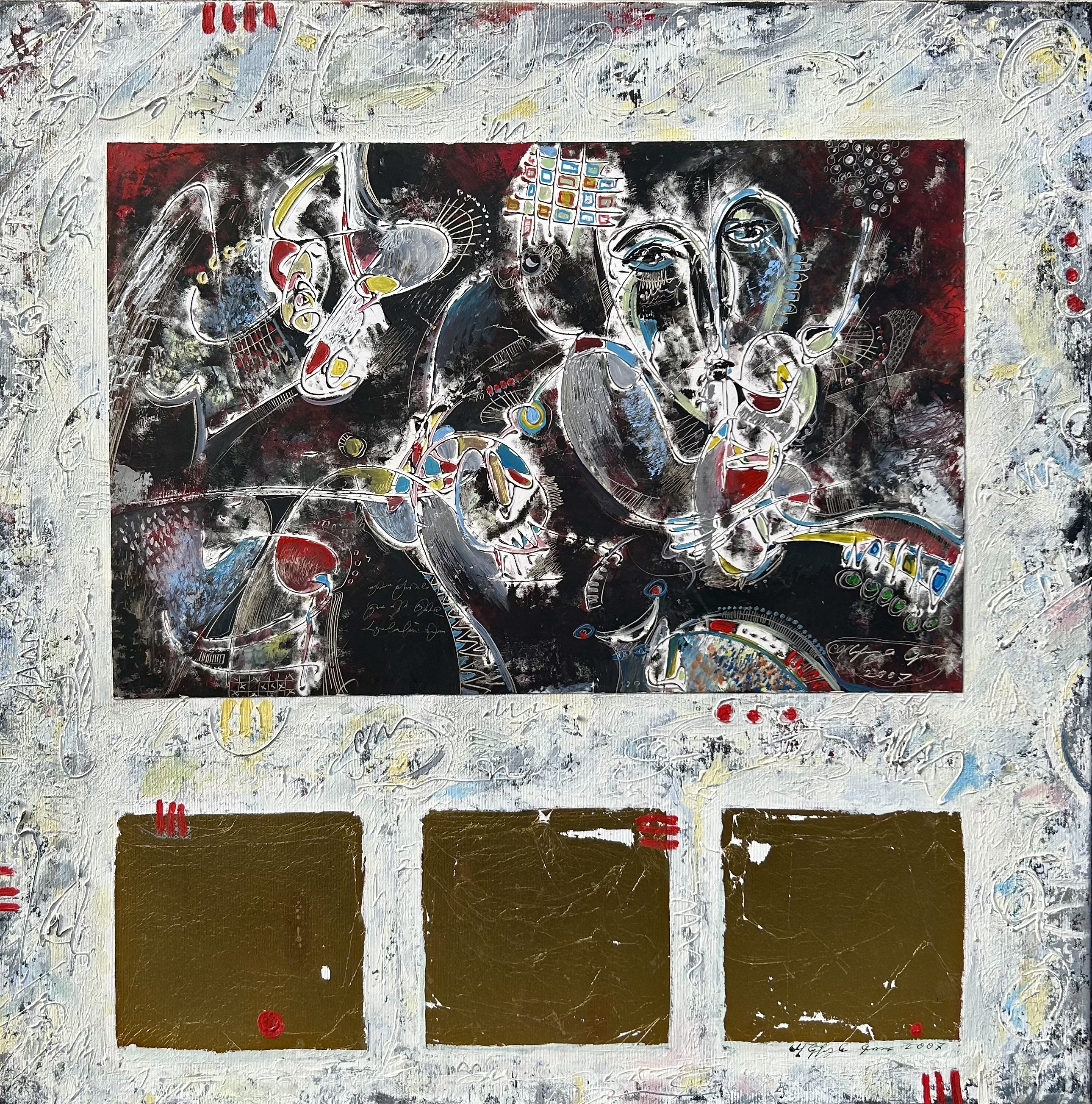 Gor Avetisyan, Composition with Gold Gor Avetisyan, Composition with Gold