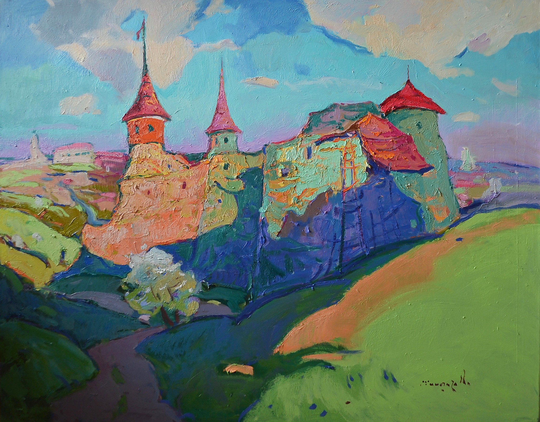 Alexander Shandor, Spring in Kamyanets-Podolsk Alexander Shandor, Spring in Kamyanets-Podolsk