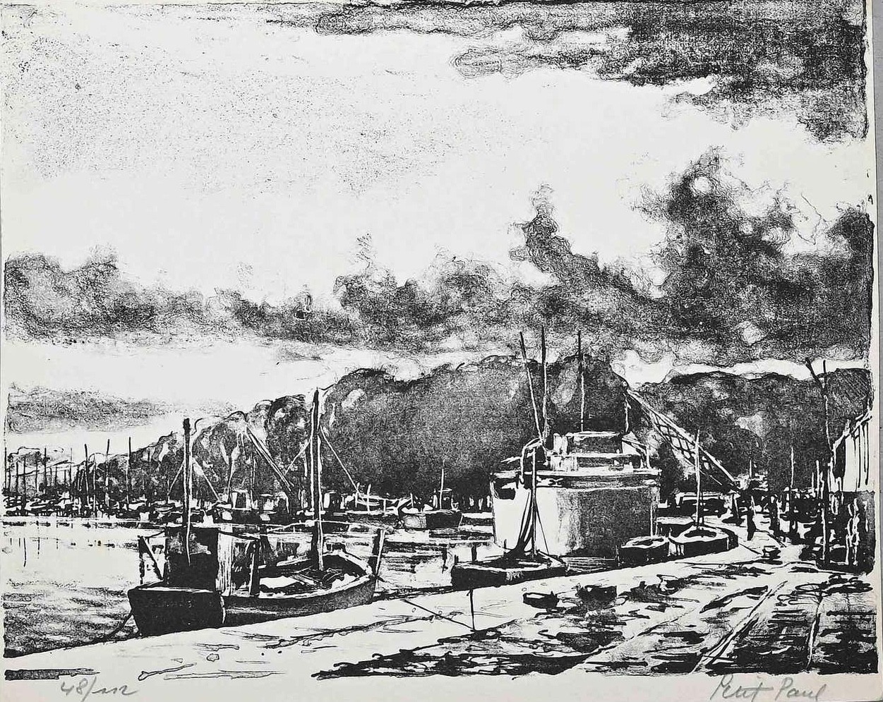 Paul Petit, The Harbor Paul Petit, The Harbor