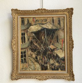 René Guinand, Fête en vieille ville, Genève René Guinand, Fête en vieille ville, Genève