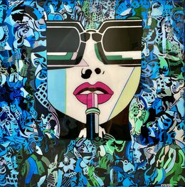 Lipstick variation colors Turquoise, Marc Ferrero