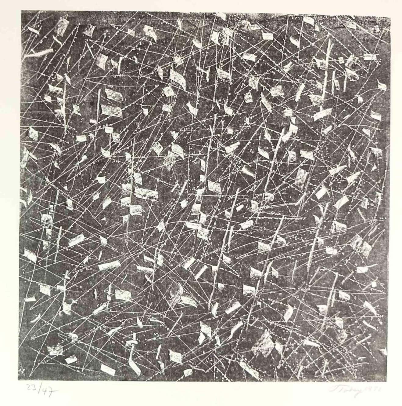 Mark Tobey, Abstract Composition Mark Tobey, Abstract Composition