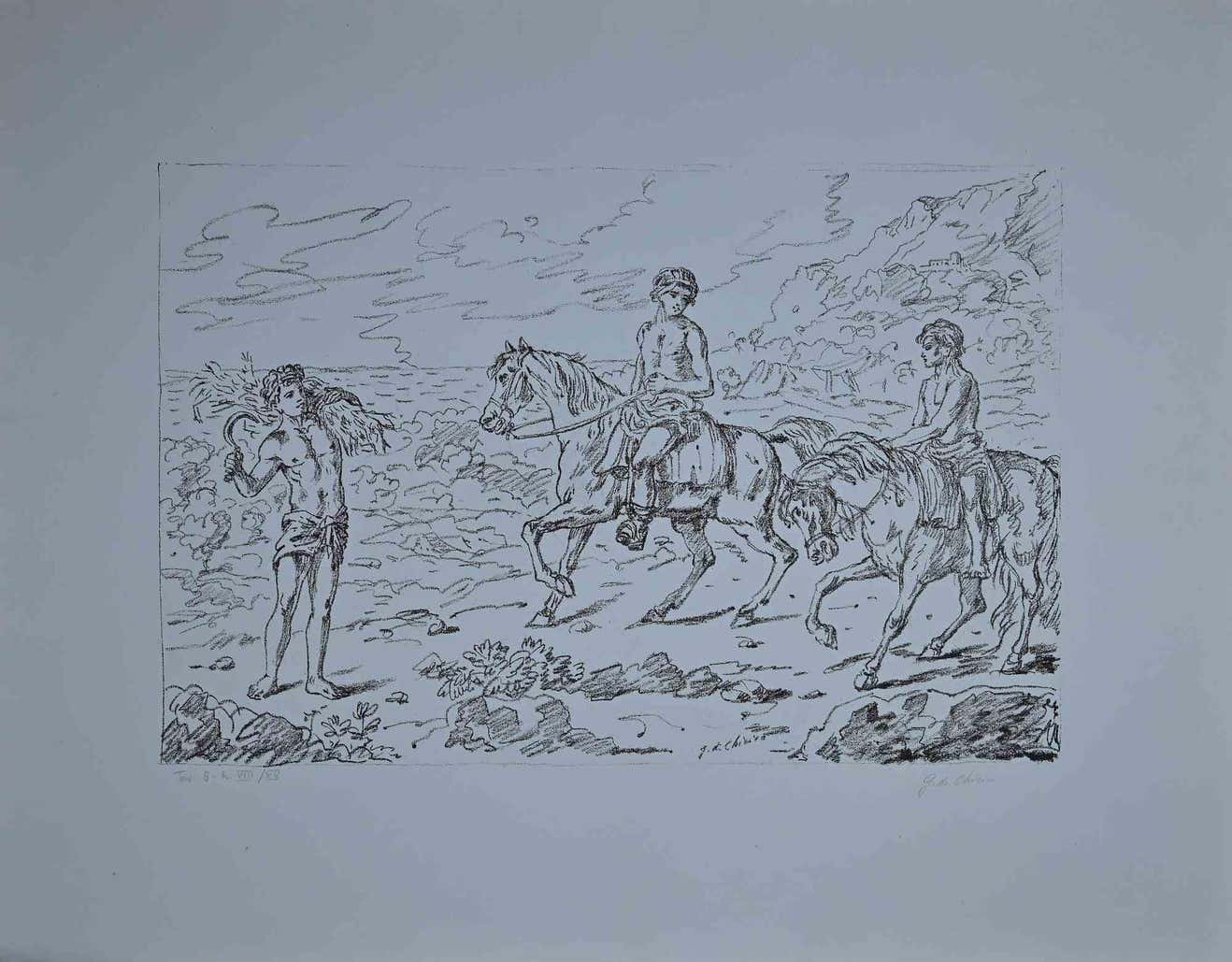 Giorgio de Chirico, The Sons of Archon - Plate 8 Giorgio de Chirico, The Sons of Archon - Plate 8