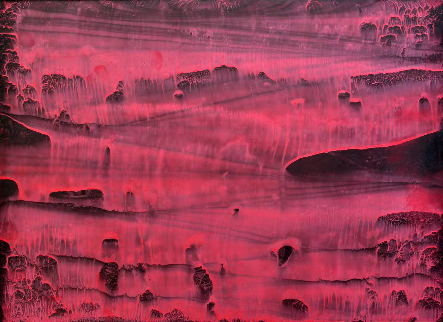 Shi-Guang Li, Series The Red Mountain No.15 Shi-Guang Li, Series The Red Mountain No.15
