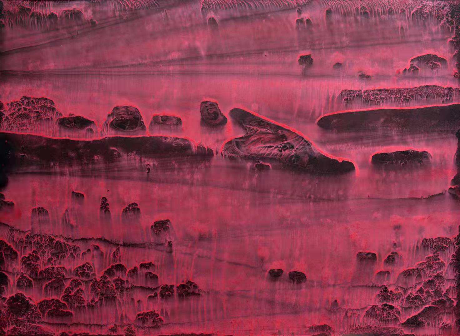 Shi-Guang Li, Series The Red Mountain No.21 Shi-Guang Li, Series The Red Mountain No.21