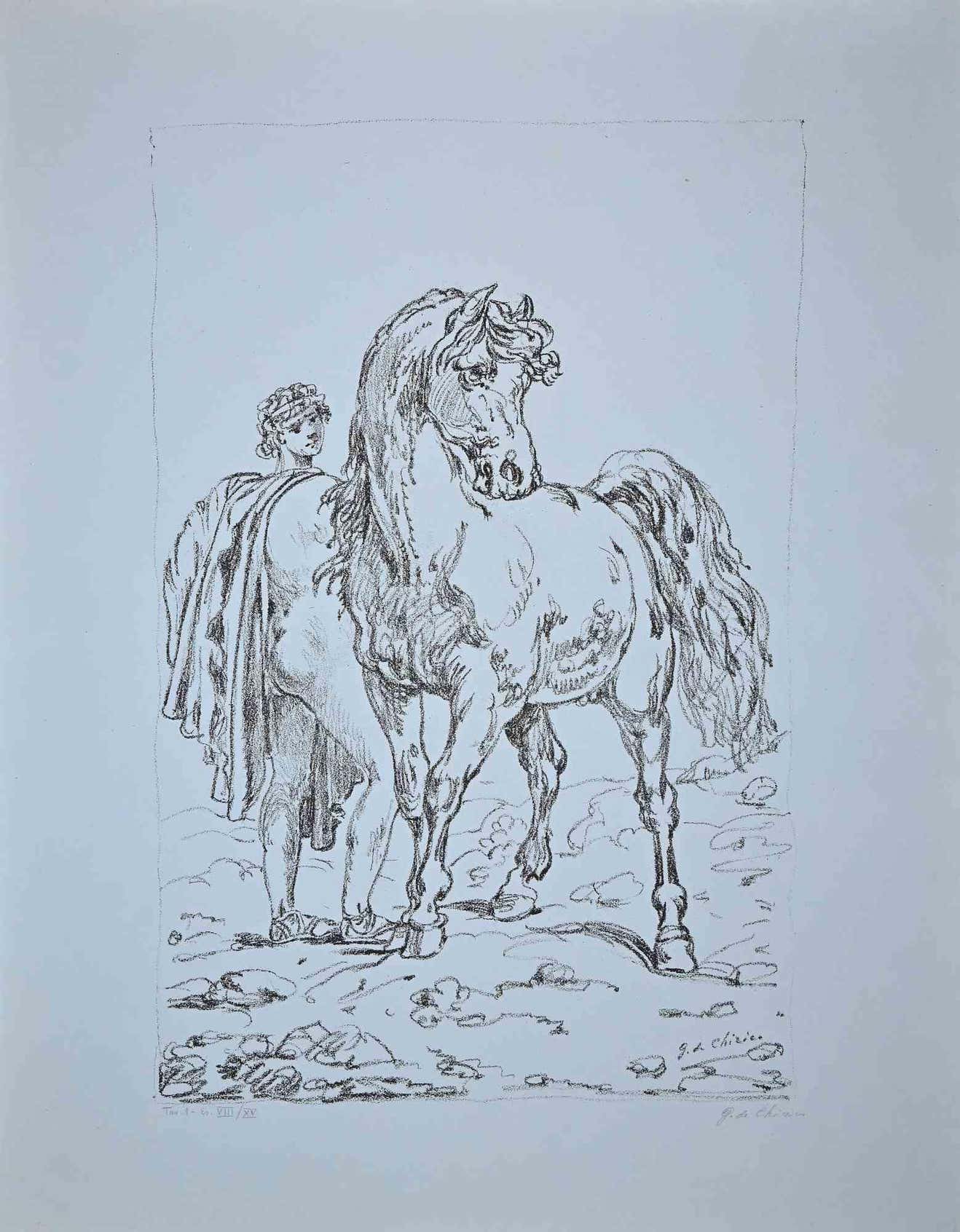 Giorgio de Chirico, Castore - Plate 1 Giorgio de Chirico, Castore - Plate 1