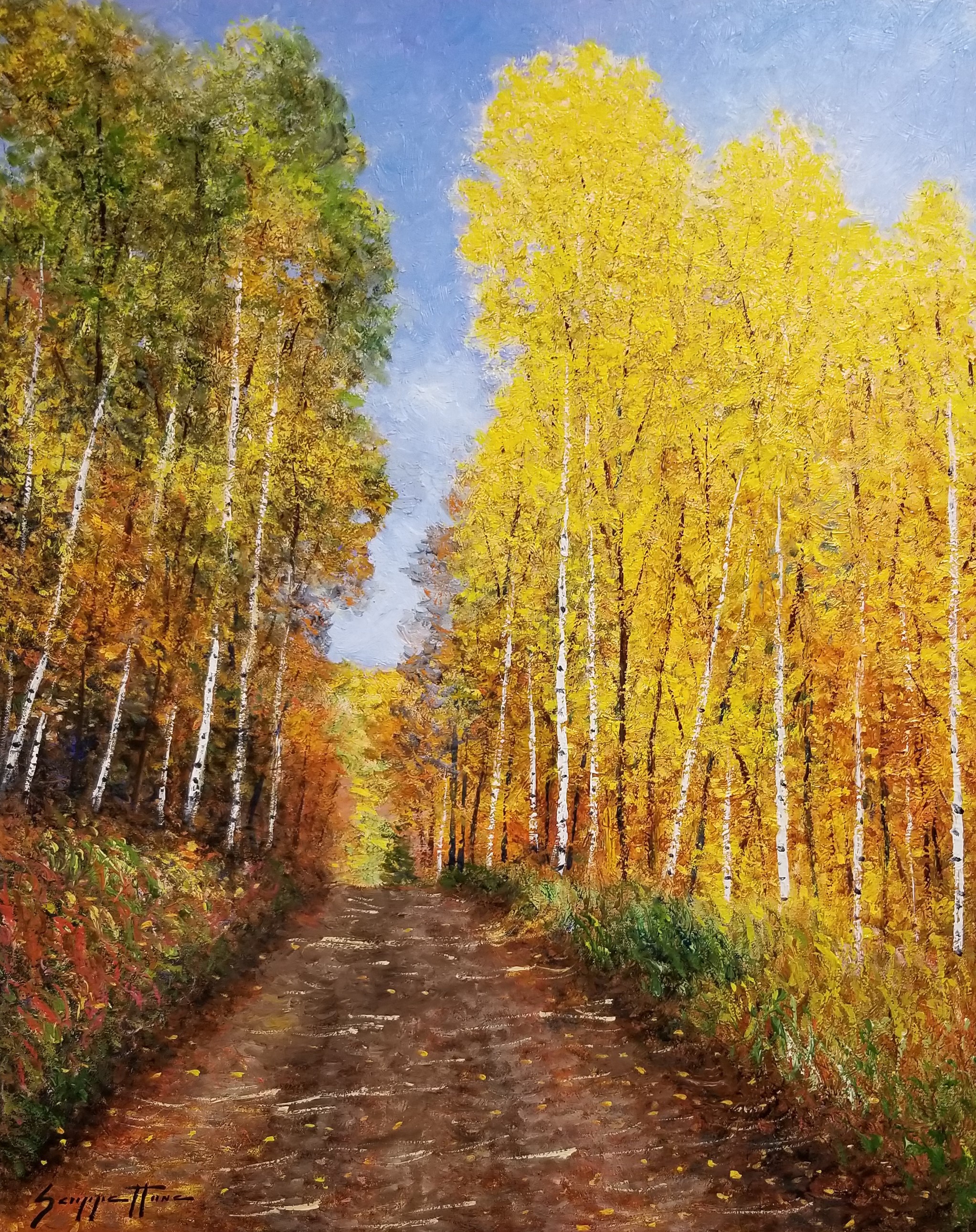 James Scoppettone, An Aspen Trail James Scoppettone, An Aspen Trail