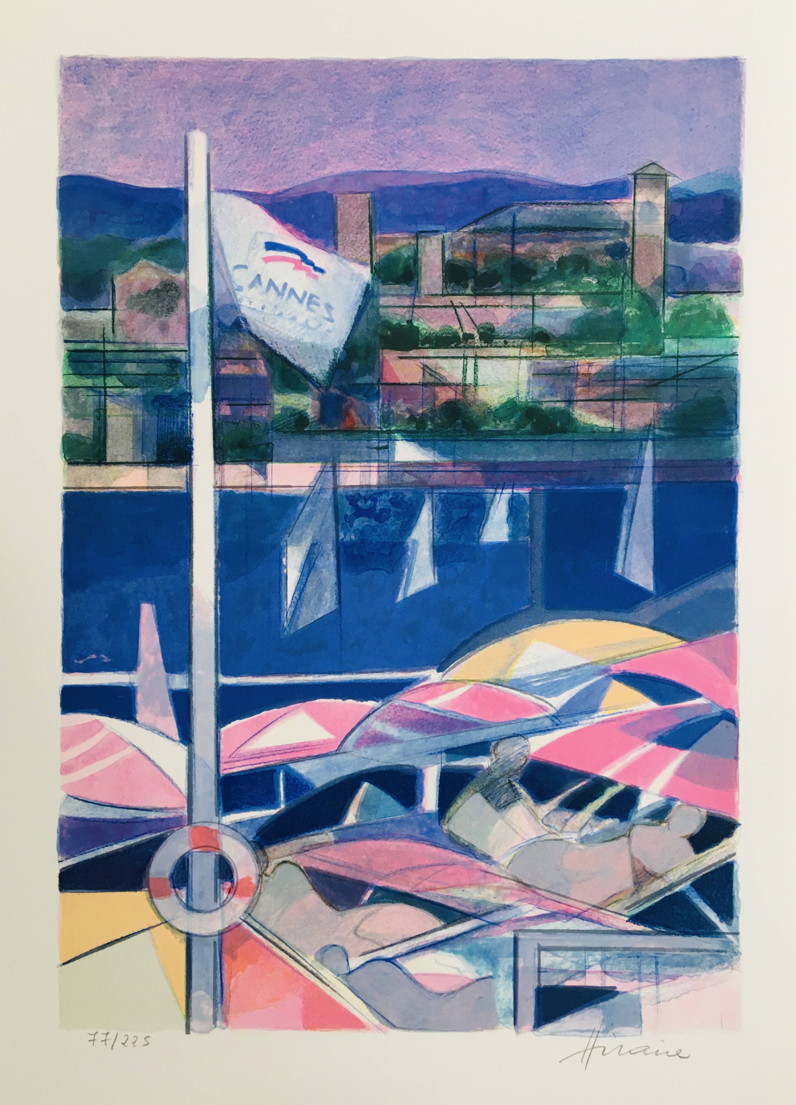 Camille Hilaire, Cannes, le Suquet Camille Hilaire, Cannes, le Suquet