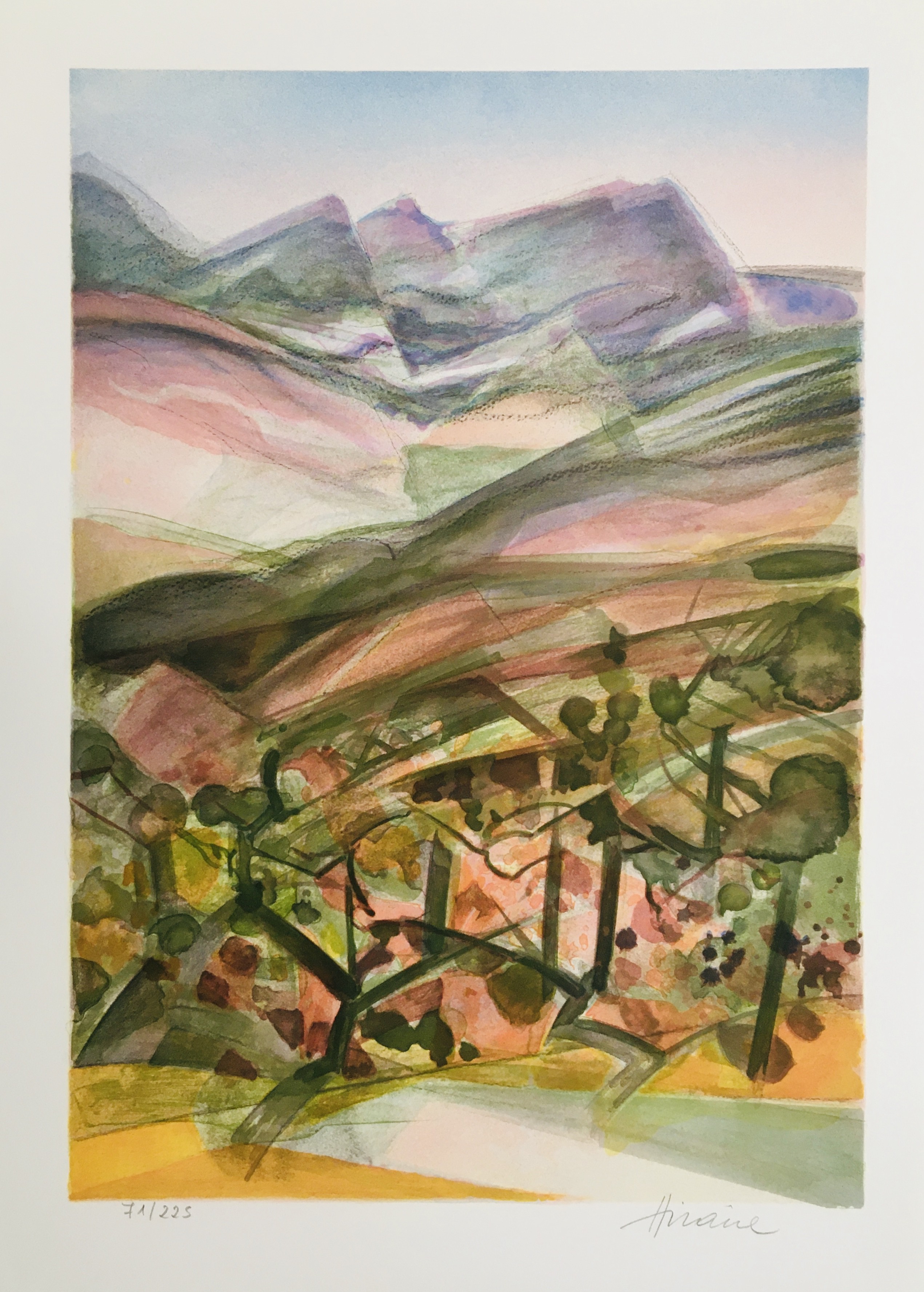 Camille Hilaire, Montagne Sainte-Victoire Camille Hilaire, Montagne Sainte-Victoire