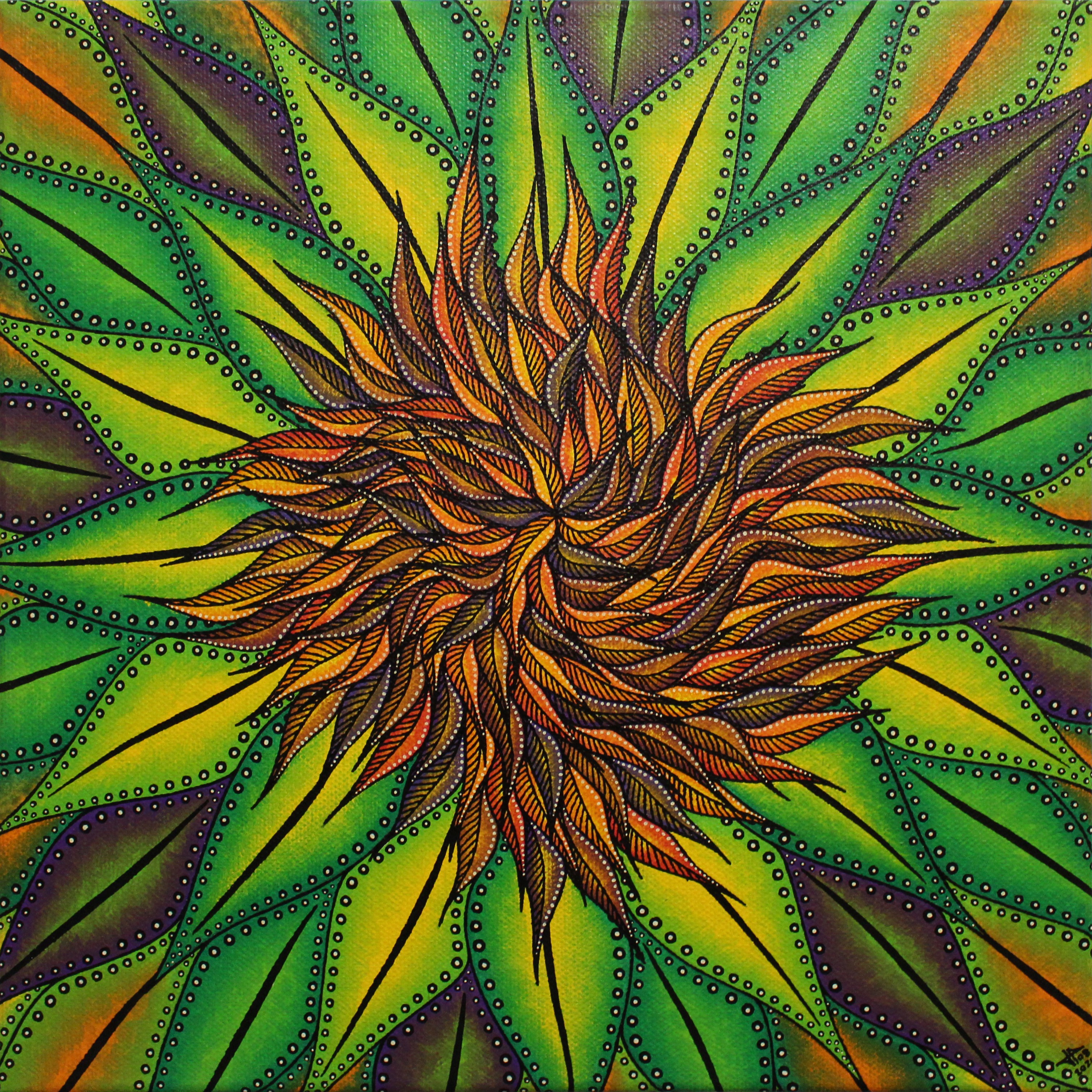 Jonathan Pradillon, Végétation florale chaleureuse Jonathan Pradillon, Végétation florale chaleureuse