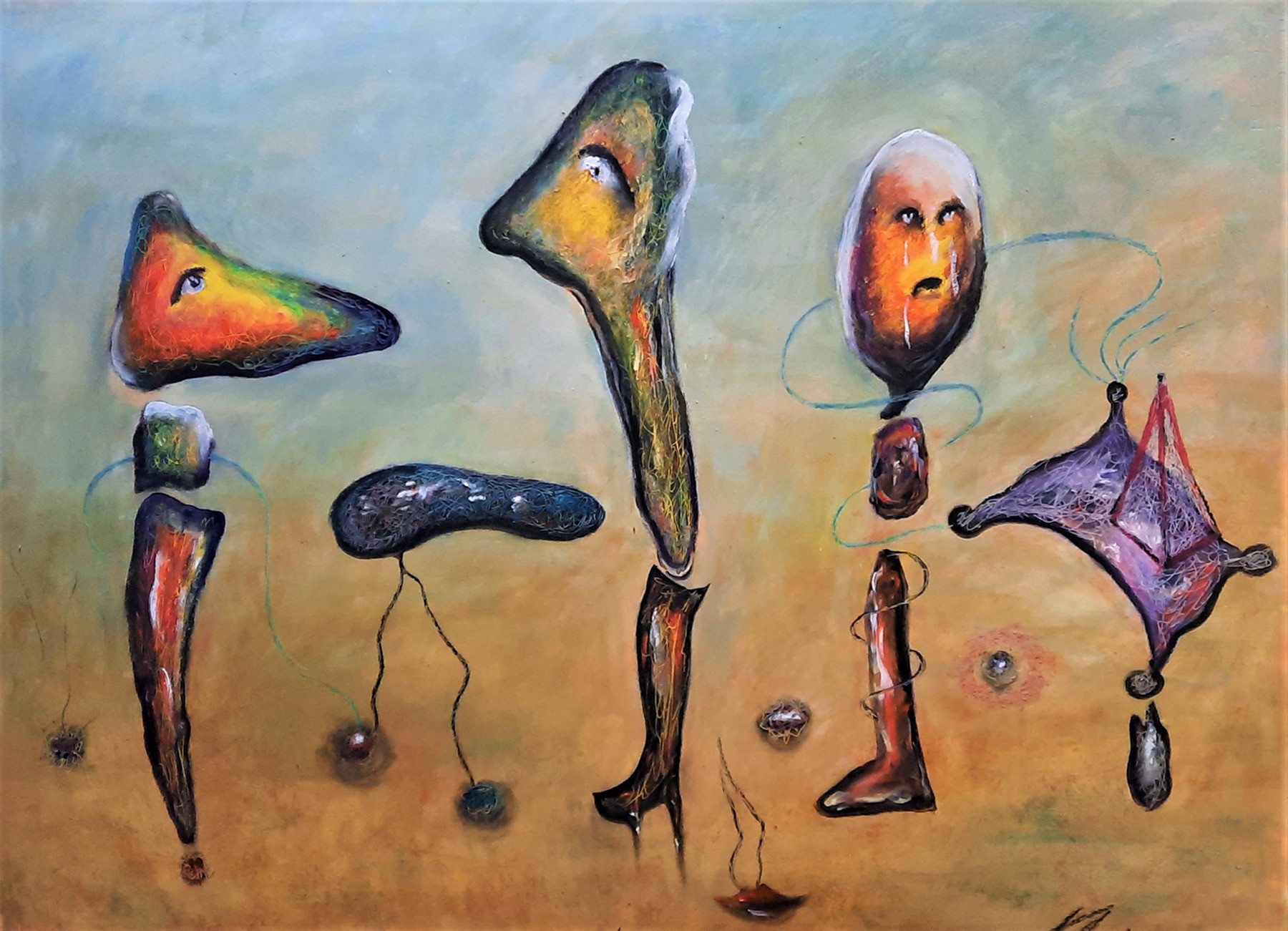 Vladimir Kolosov, Love triangle - II Vladimir Kolosov, Love triangle - II