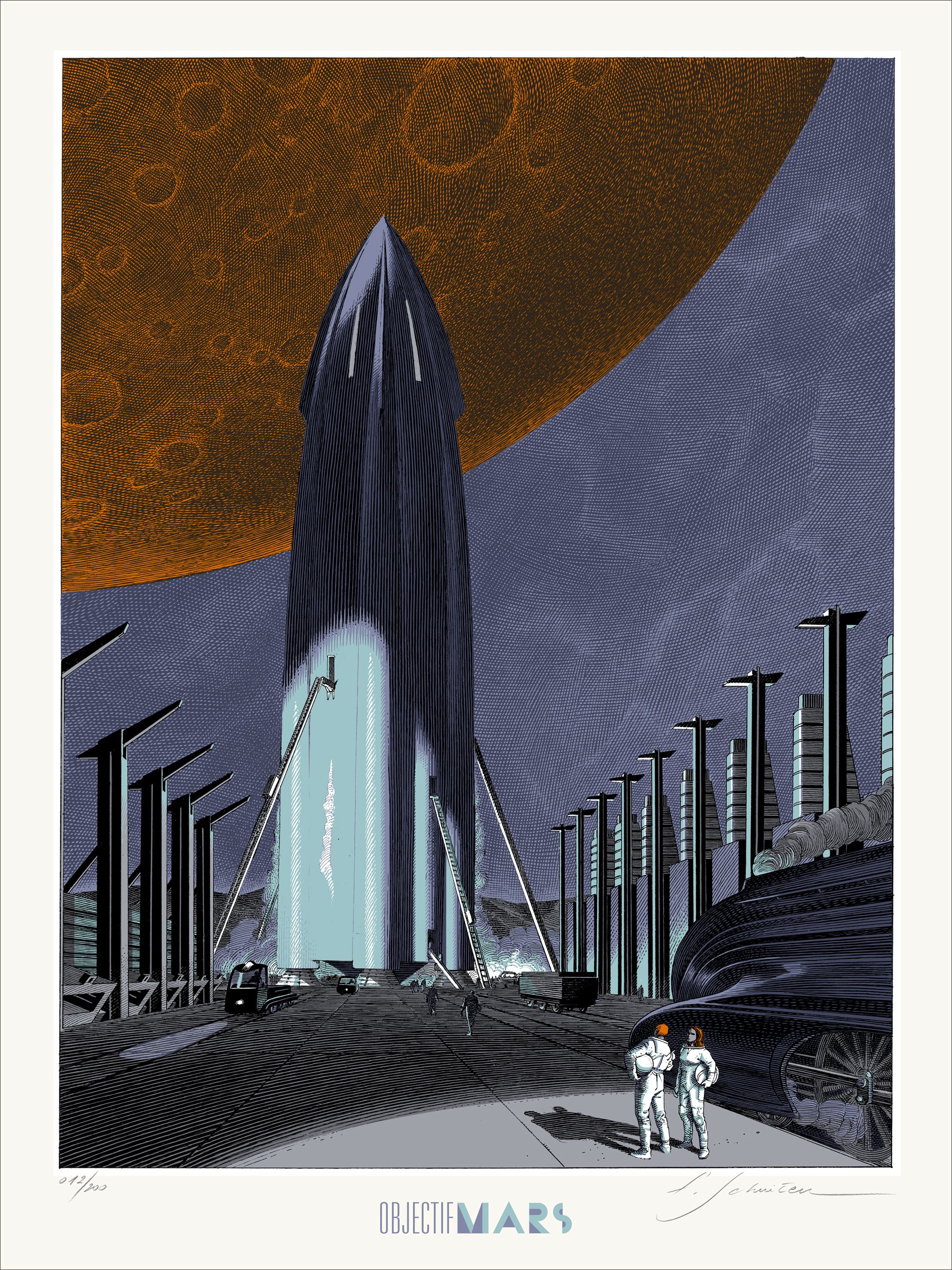 François Schuiten, Objectif Mars François Schuiten, Objectif Mars