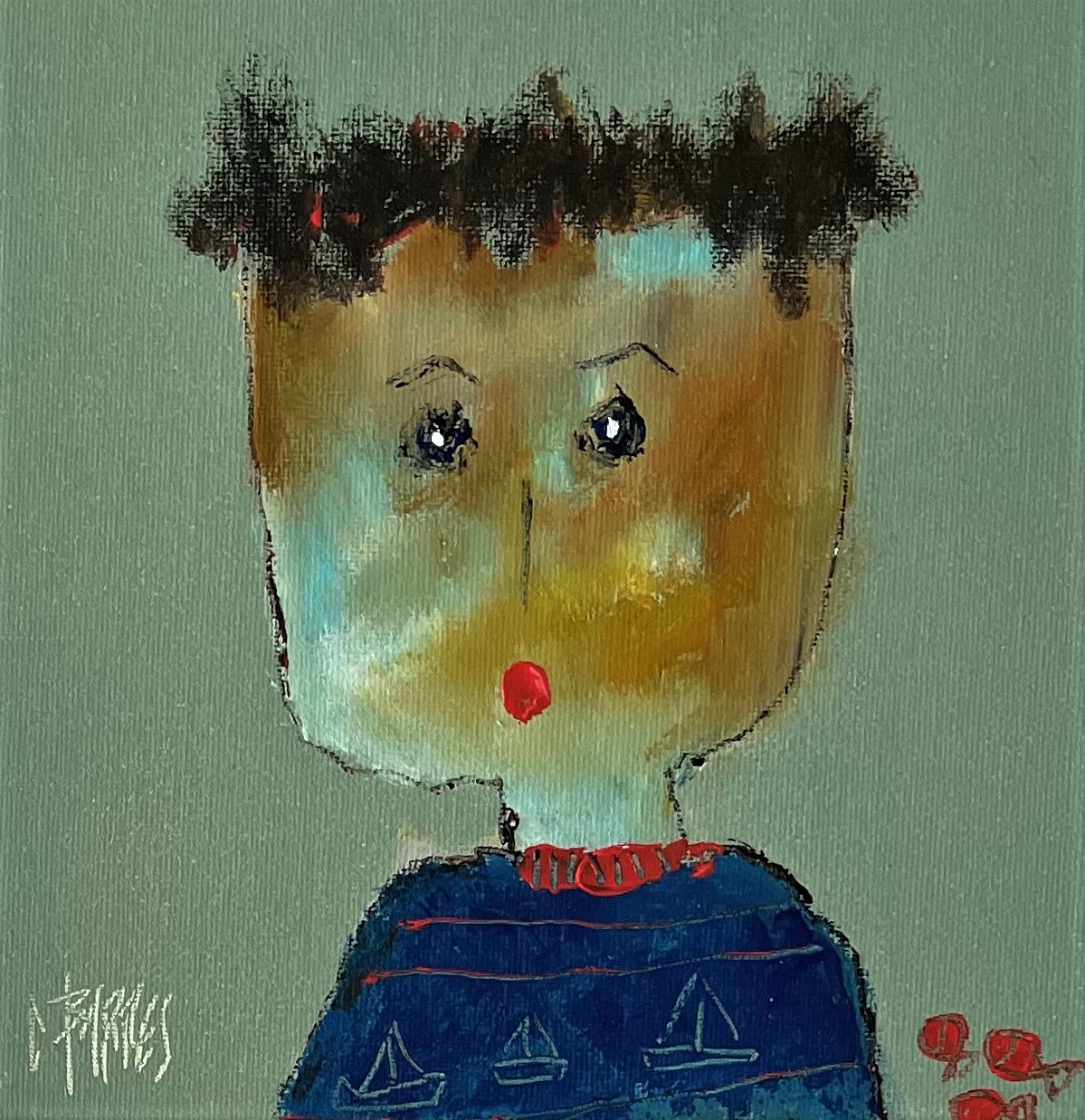 Christine Barrès, Portrait 8 Christine Barrès, Portrait 8