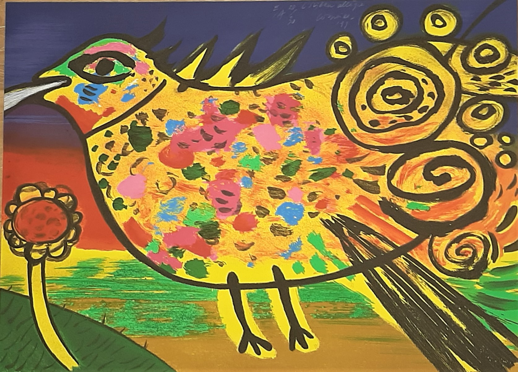 Corneille, L'oiseau allégé Corneille, L'oiseau allégé