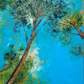 Peinture, A travers les arbres, Artize