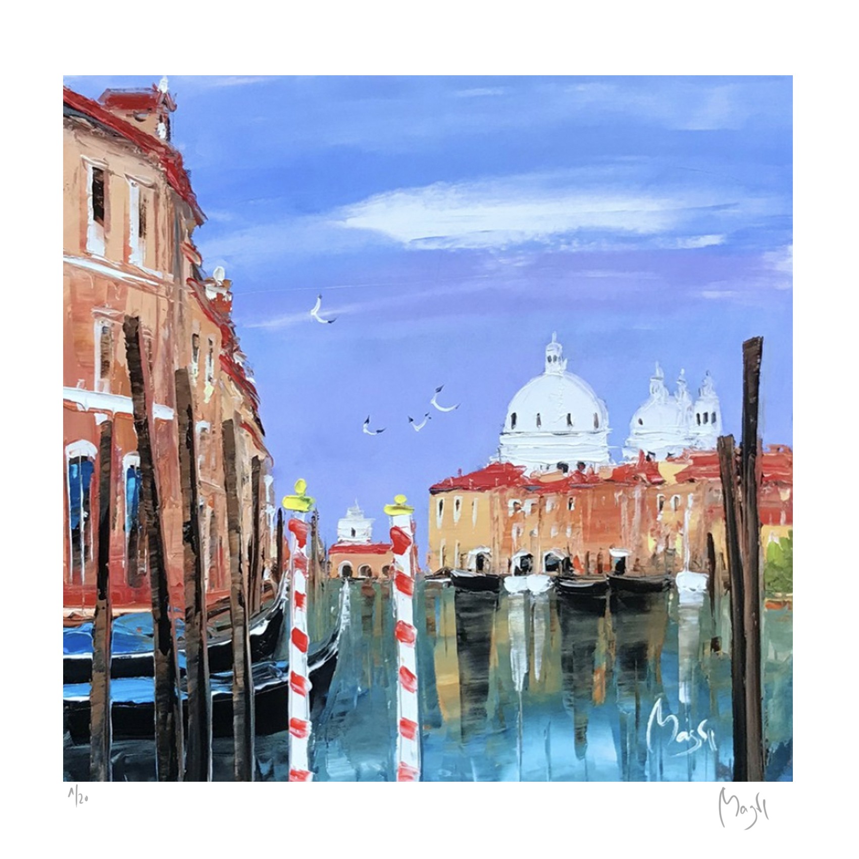 Louis Magre, Le grand canal Venise Louis Magre, Le grand canal Venise