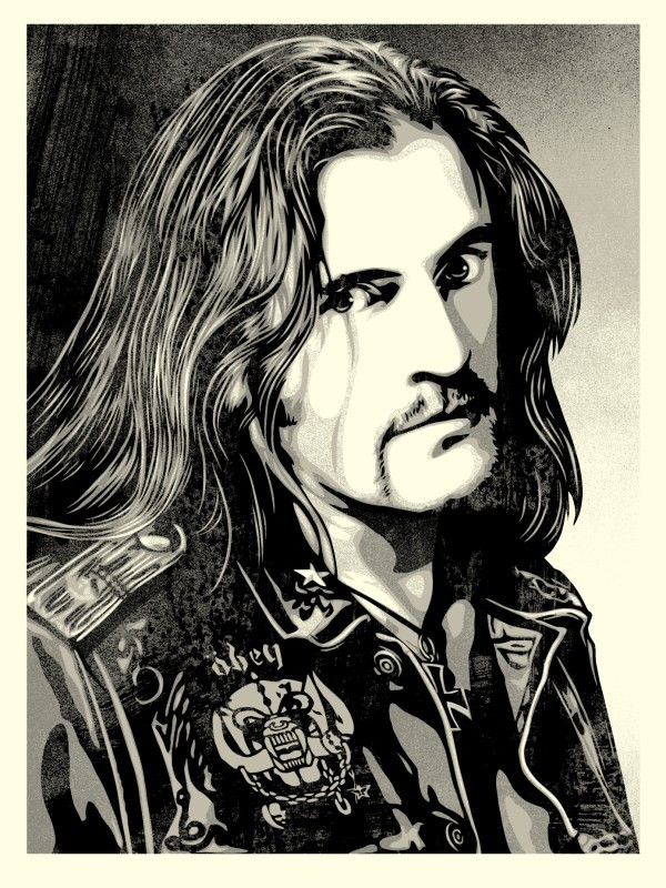 Shepard Fairey (Obey), Lemmy Damaged Case Shepard Fairey (Obey), Lemmy Damaged Case