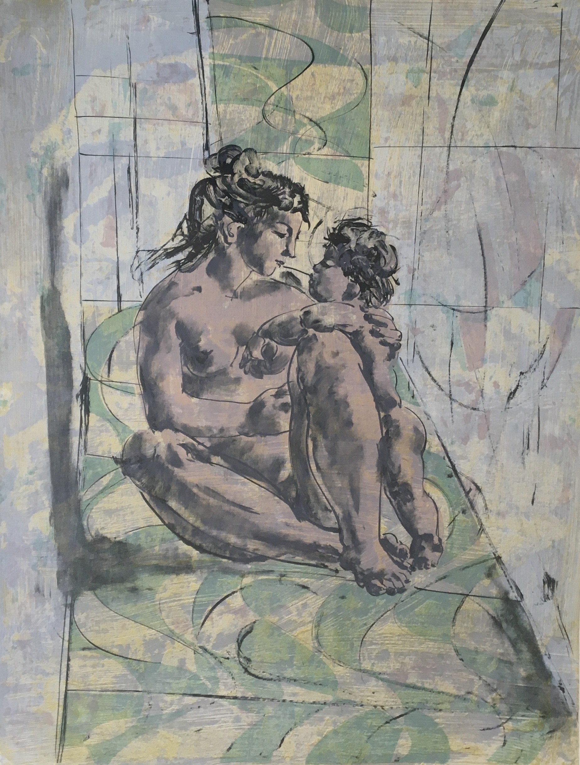 Hans Erni, Mère et enfant Hans Erni, Mère et enfant