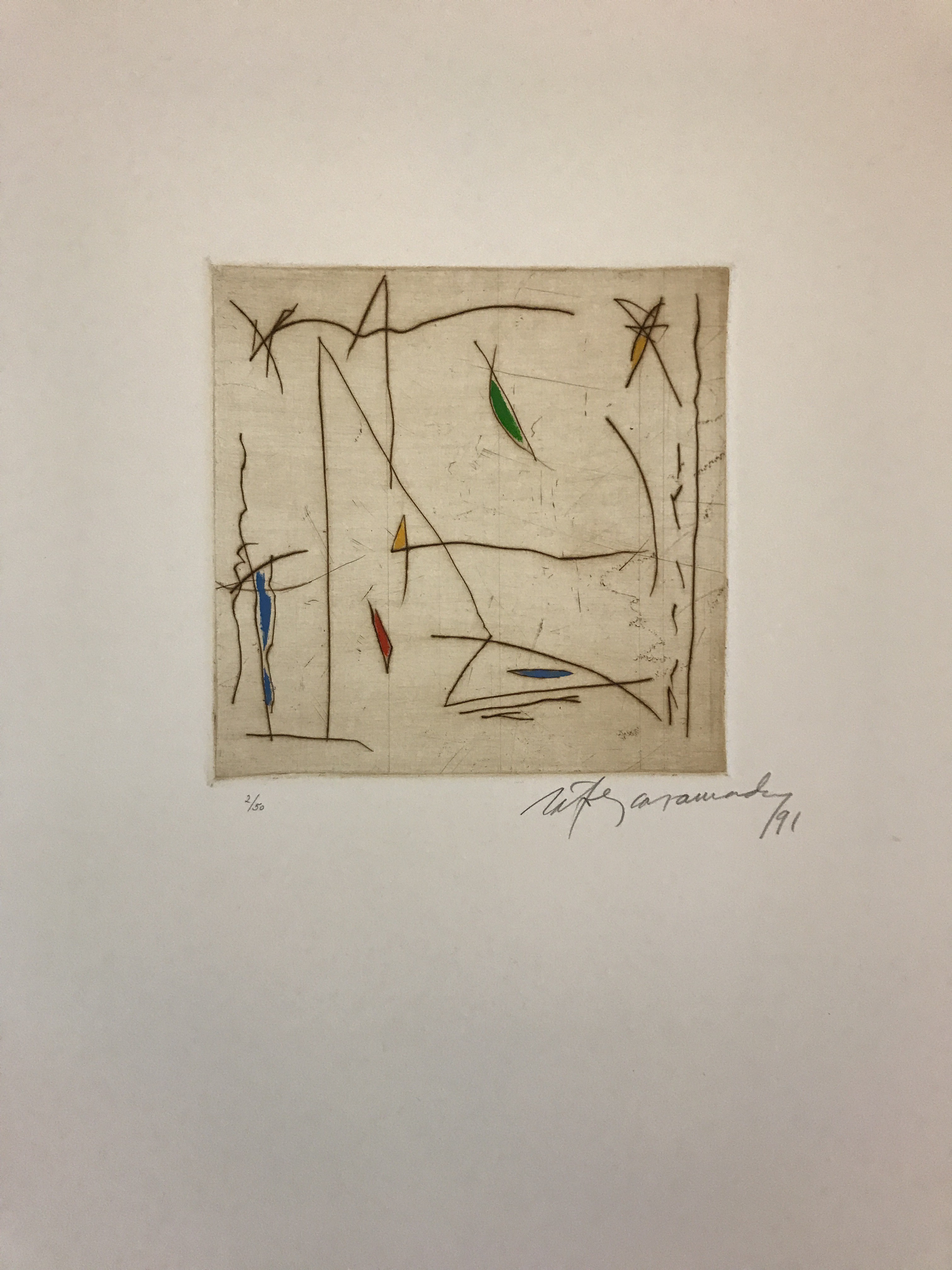 Albert Ràfols-Casamada, Composition 3 Albert Ràfols-Casamada, Composition 3