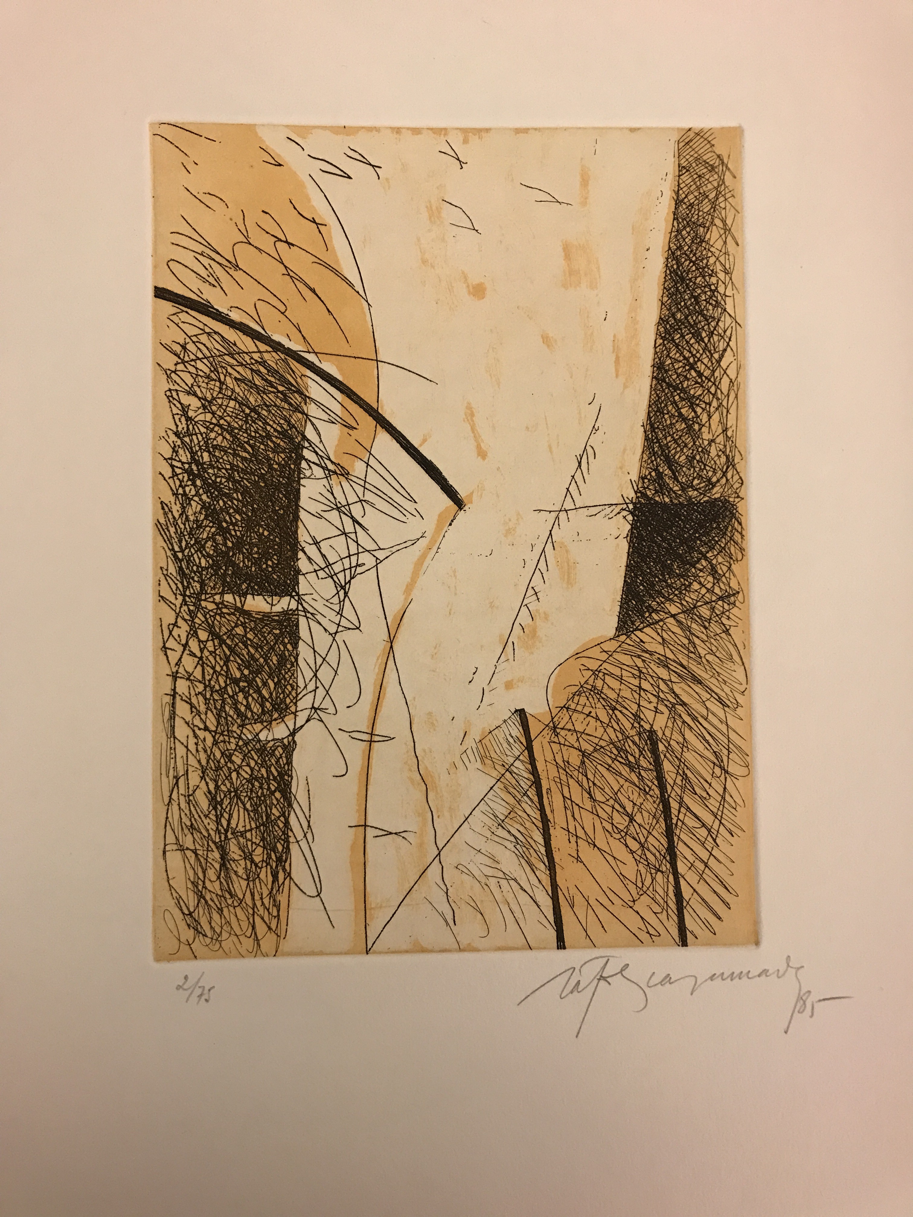 Albert Ràfols-Casamada, Composition de la suite Albert Ràfols-Casamada, Composition de la suite