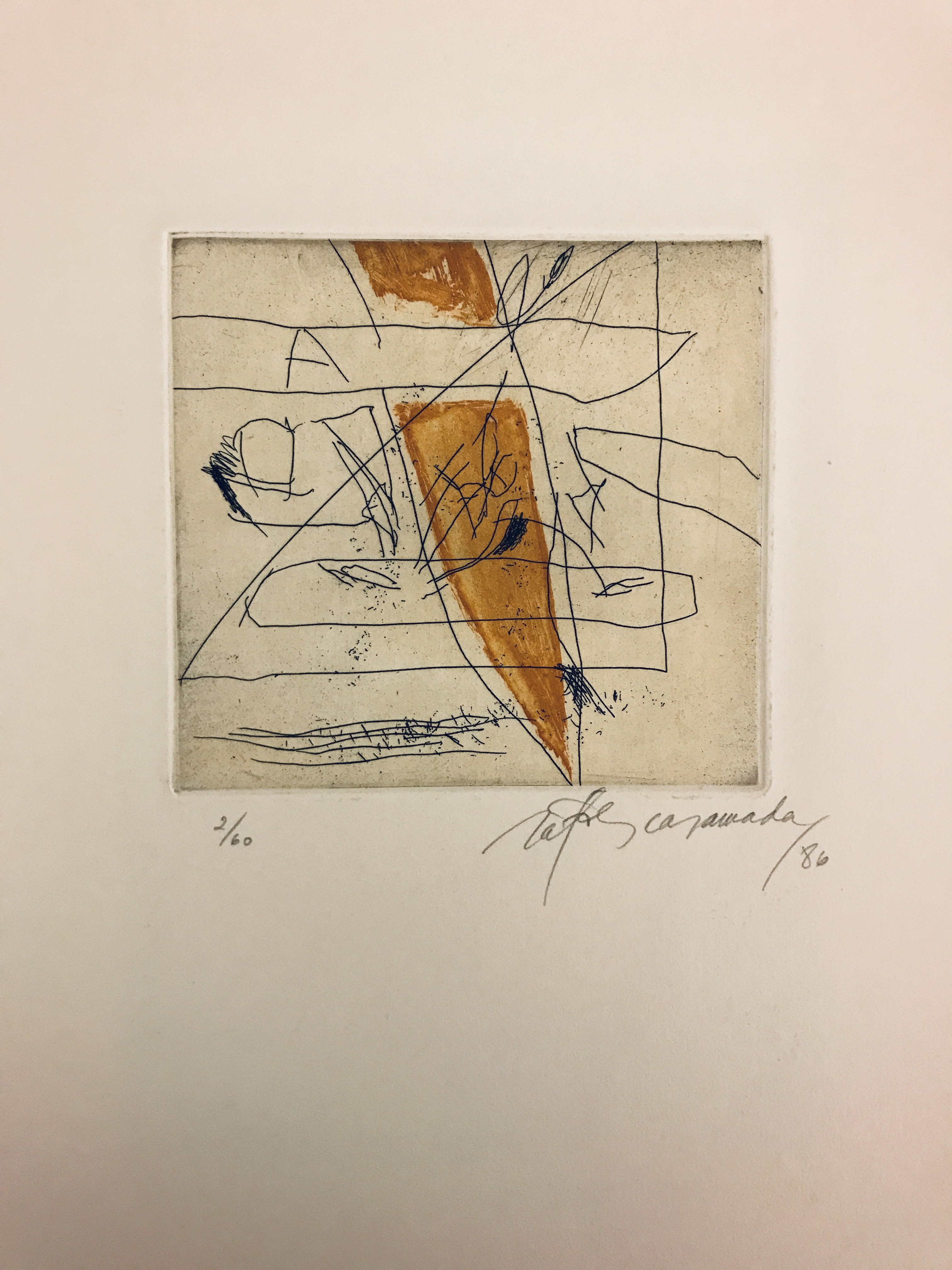 Albert Ràfols-Casamada, Composition issue de la suite Albert Ràfols-Casamada, Composition issue de la suite
