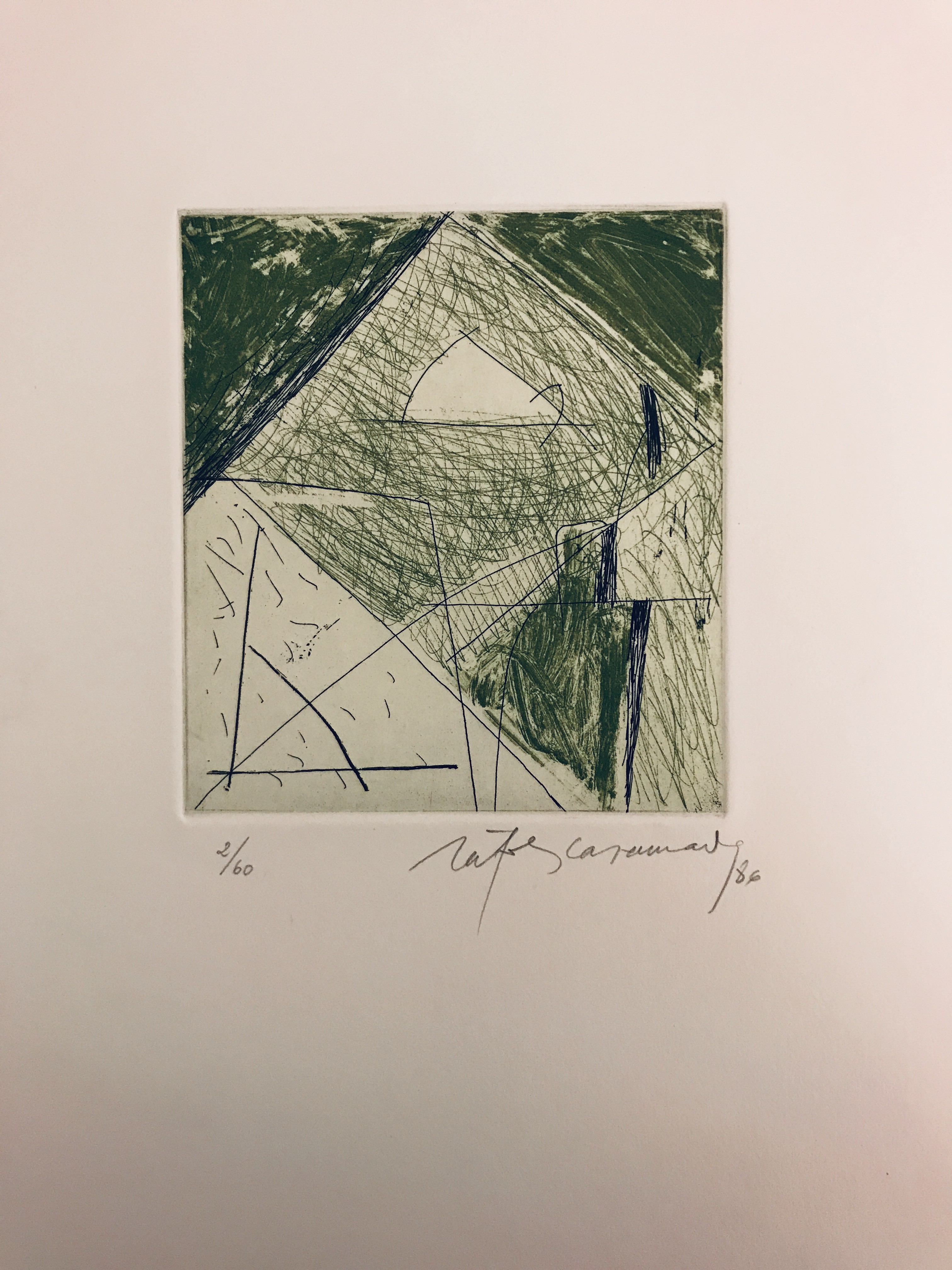 Albert Ràfols-Casamada, Composition issue de la suite Albert Ràfols-Casamada, Composition issue de la suite