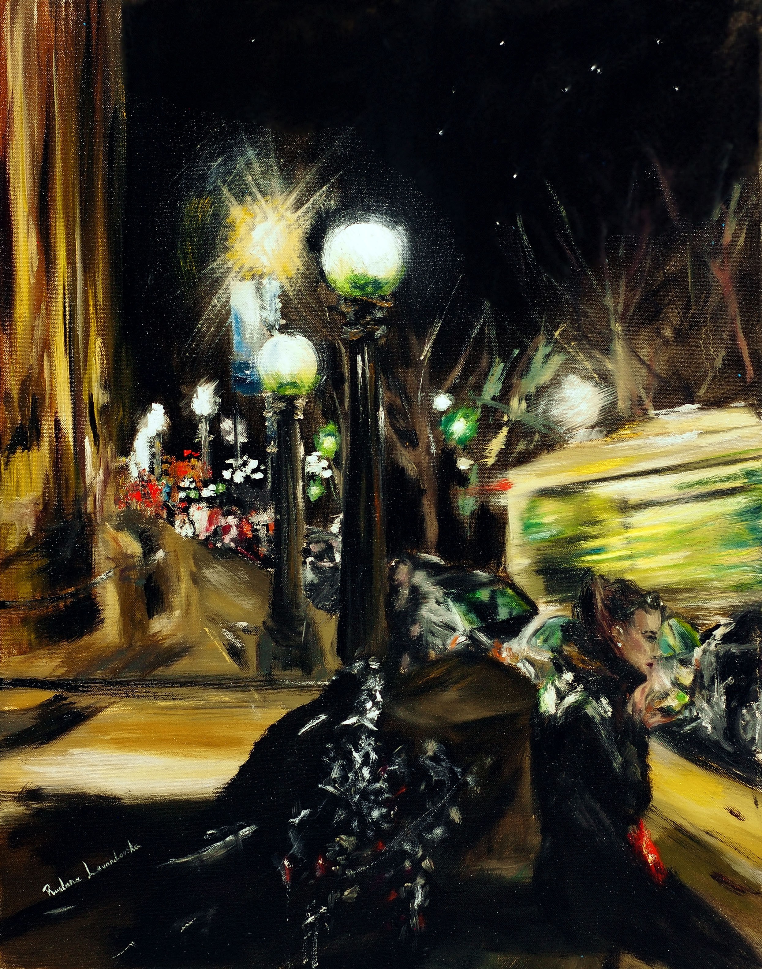 Ruslana Levandovska, Moving City, New York Ruslana Levandovska, Moving City, New York