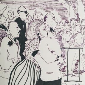 Fine Art Drawings, Le Festival de Cannes, Hippolyte Romain