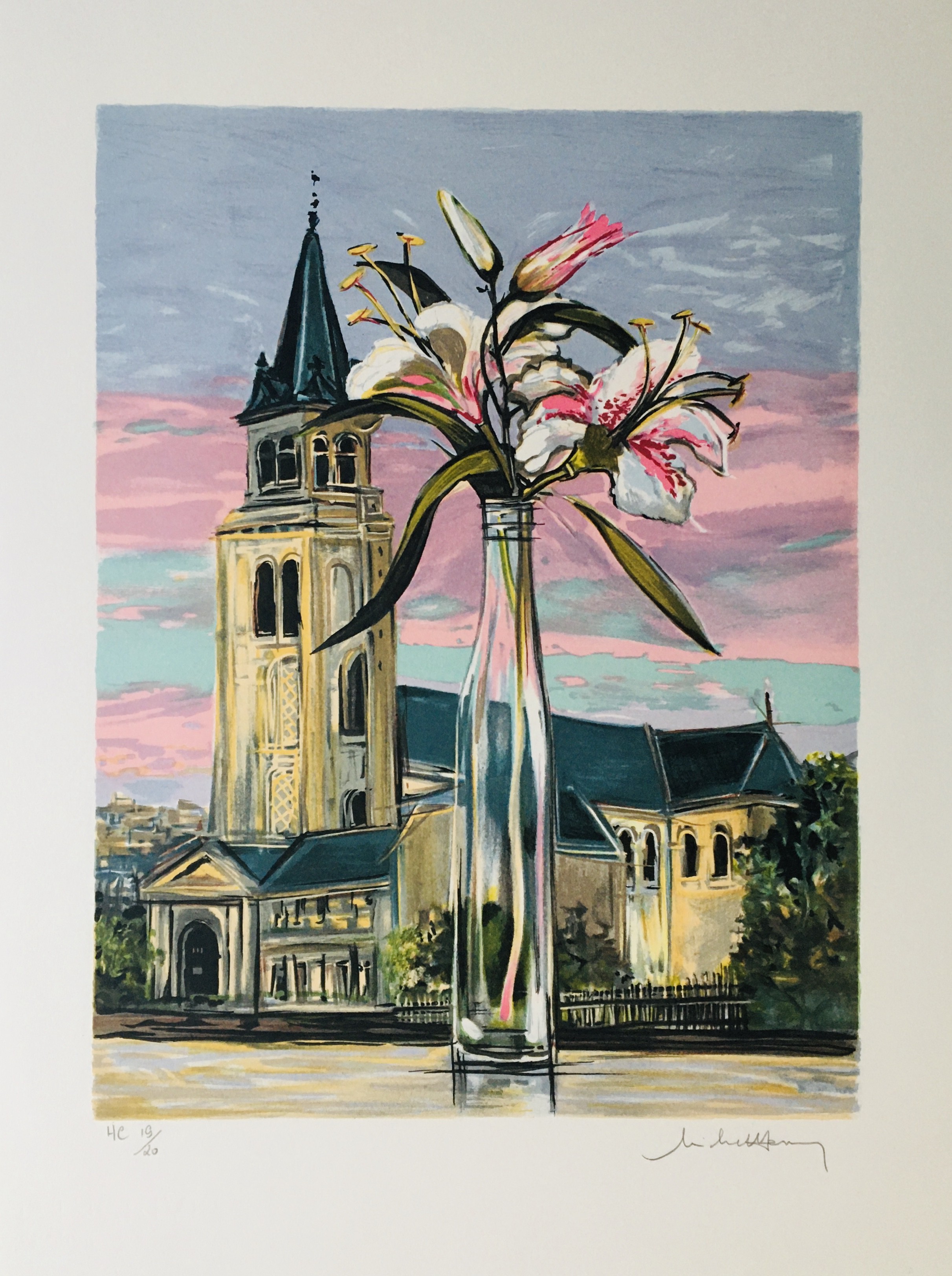 Michel-Henry, L'église de Saint-Germain-des-Près, Paris Michel-Henry, L'église de Saint-Germain-des-Près, Paris