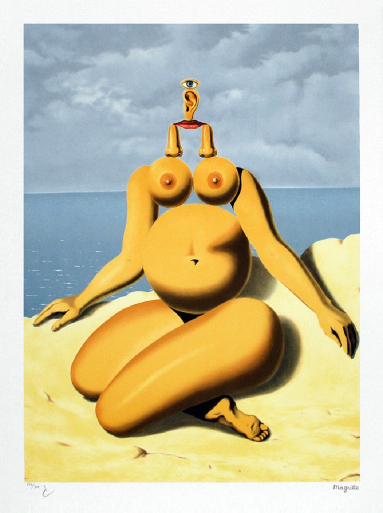 René Magritte, La Race Blanche René Magritte, La Race Blanche