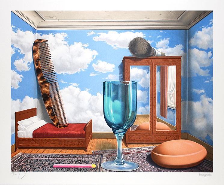 René Magritte, Les Valeurs Personnelles, Édition sur Rives Artist & BFK Rives