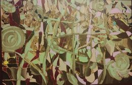 Peinture, Night stars, Charlotte Lenssen