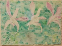 Peinture, Orchid #3, Charlotte Lenssen