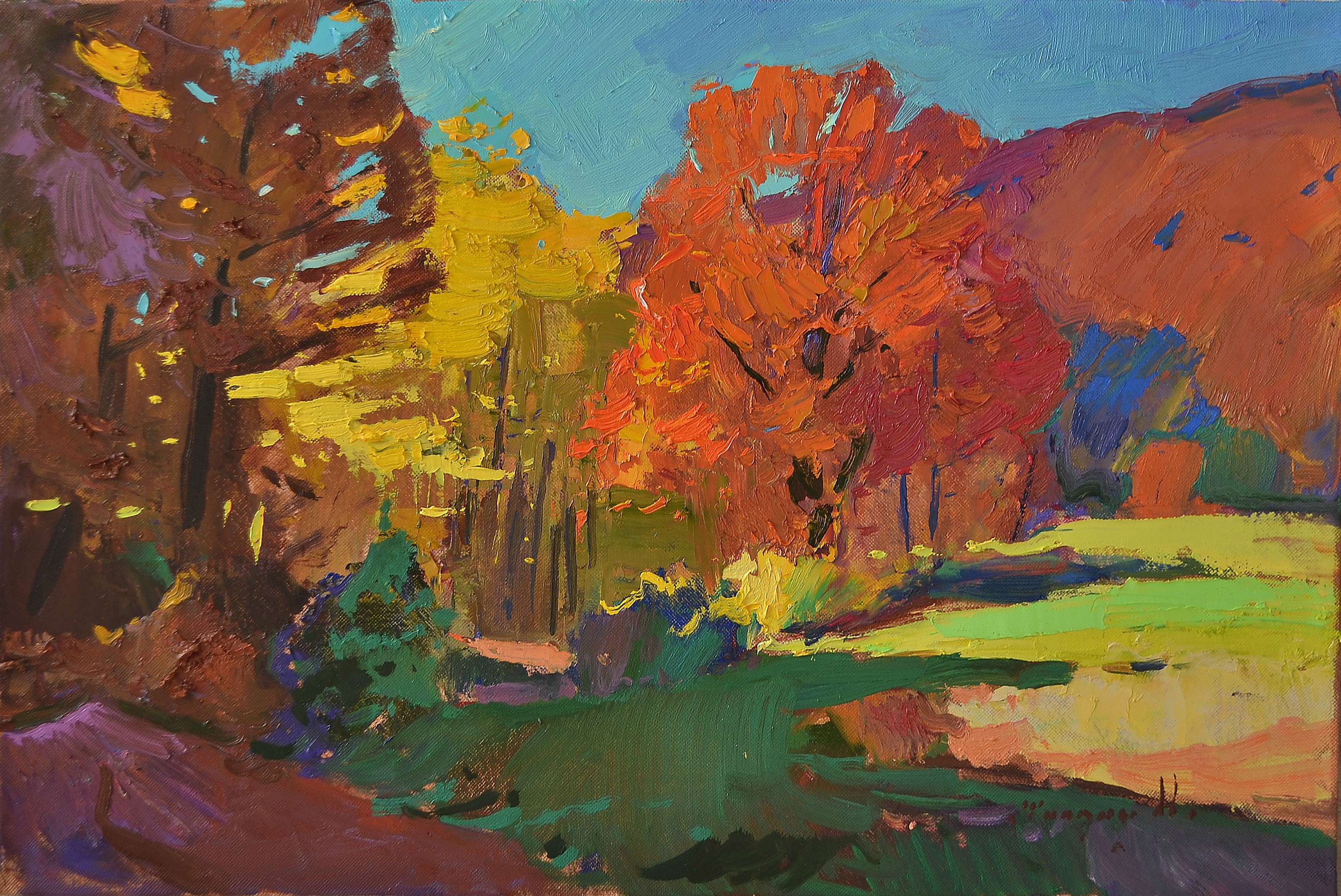Alexander Shandor, Red-haired autumn Alexander Shandor, Red-haired autumn