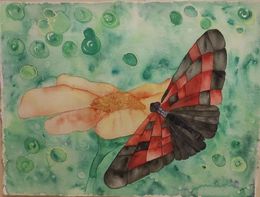 Peinture, Mariposa, Charlotte Lenssen