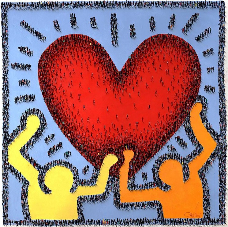 keith haring love art