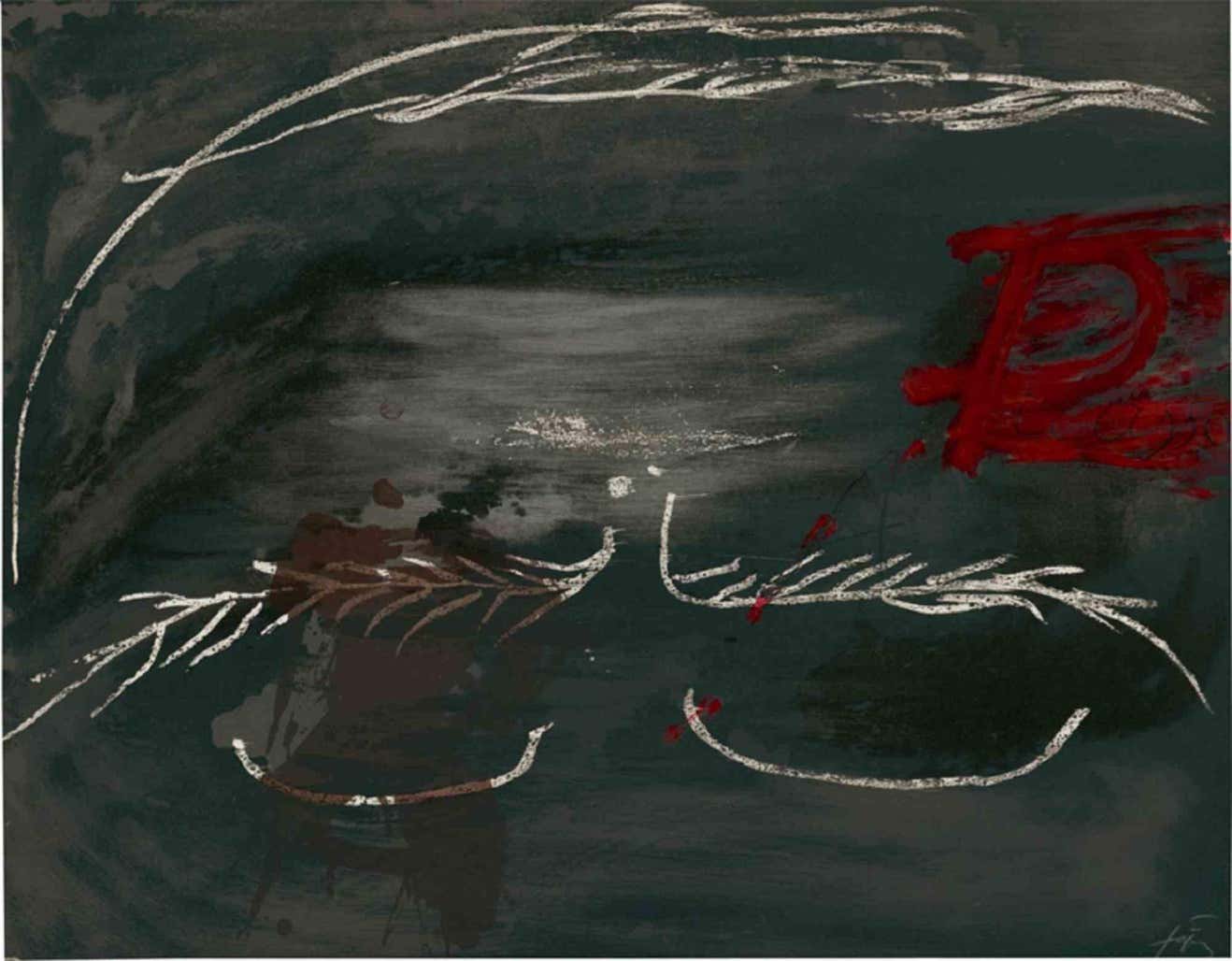 Antoni Tapies, Homage to Picasso Antoni Tapies, Homage to Picasso