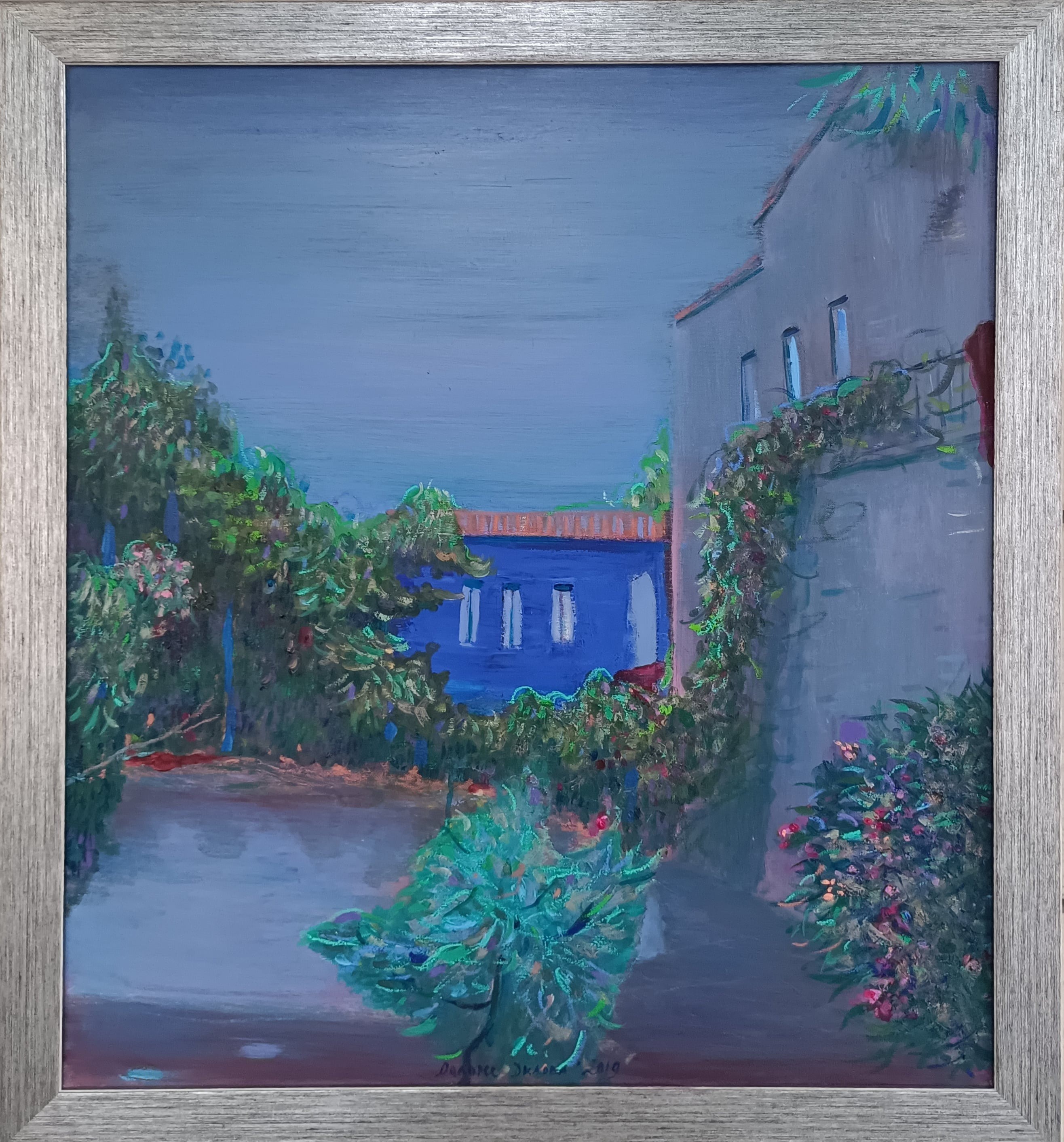 Dolores Dilova, The blue house Dolores Dilova, The blue house
