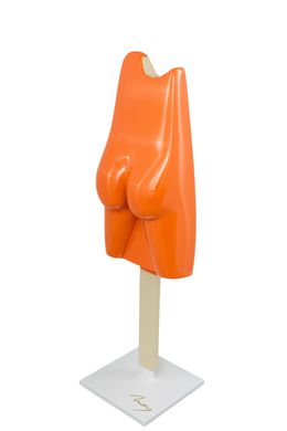 Sculpture, Esculmau 53 - Esculmau 53 Orange, Arson