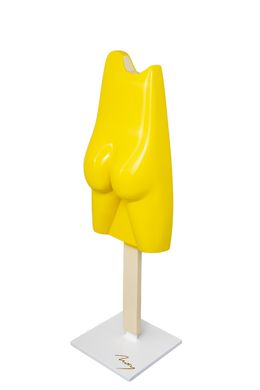 Sculpture, Esculmau 53 - Esculmau 53 Jaune, Arson