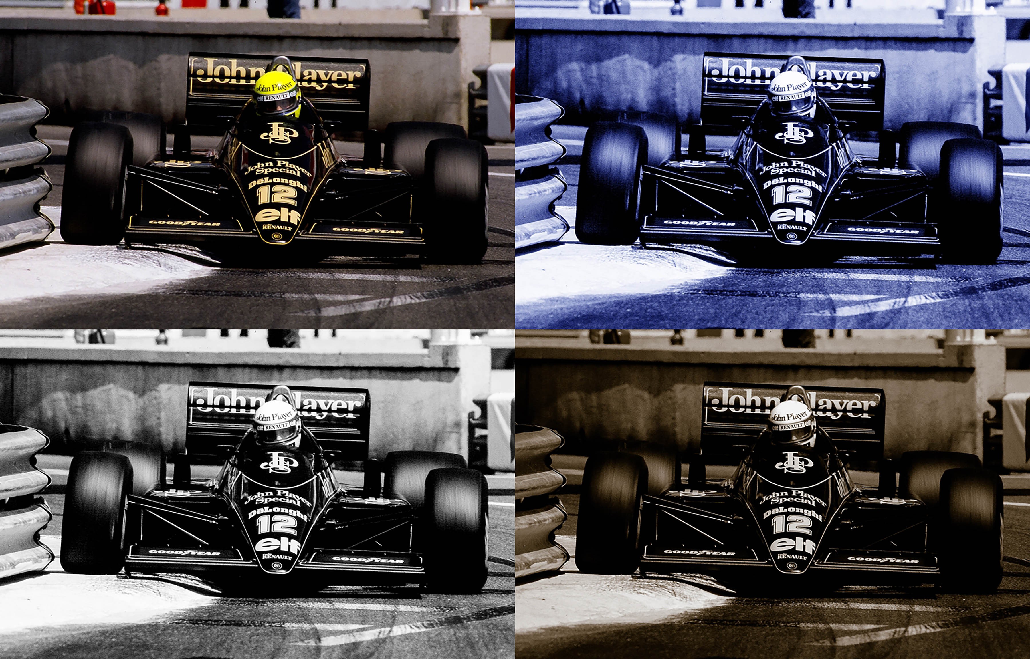 Dominique Leroy, GP de Monaco. Ayrton Senna. Lotus Dominique Leroy, GP de Monaco. Ayrton Senna. Lotus