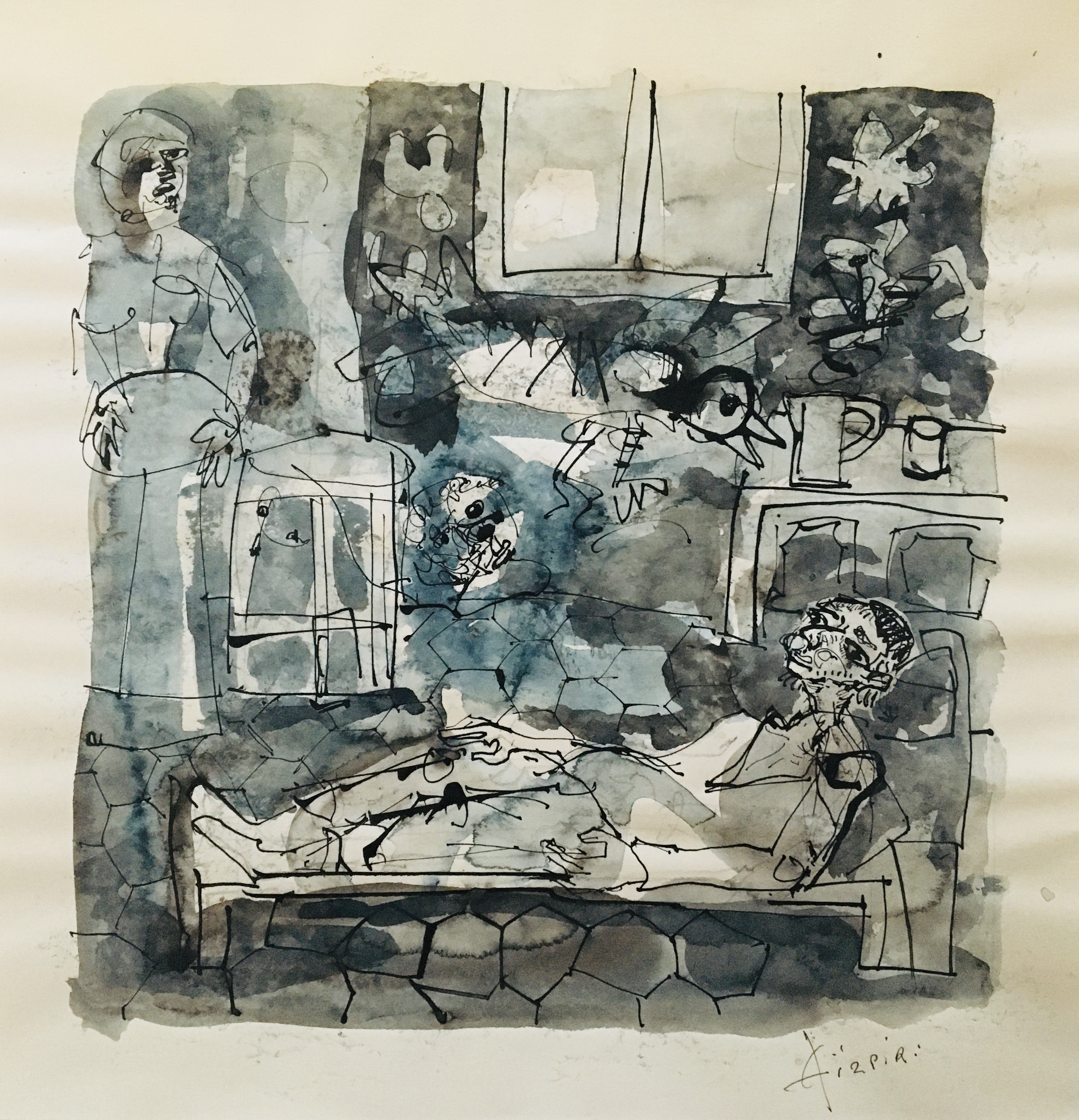 Paul Aïzpiri, Intérieur Paul Aïzpiri, Intérieur