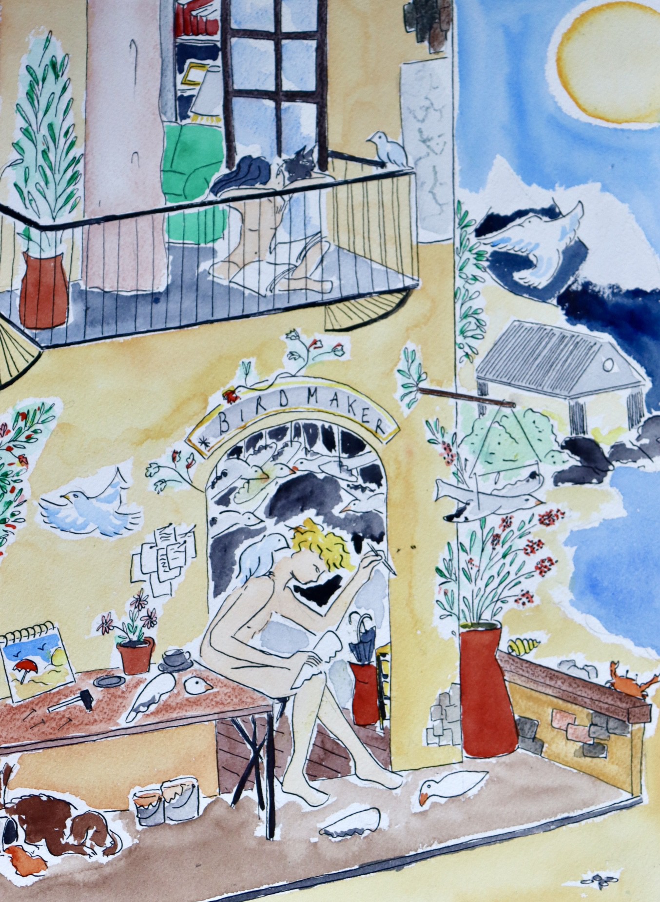 Gabrielle Rul, The Birdmaker Gabrielle Rul, The Birdmaker