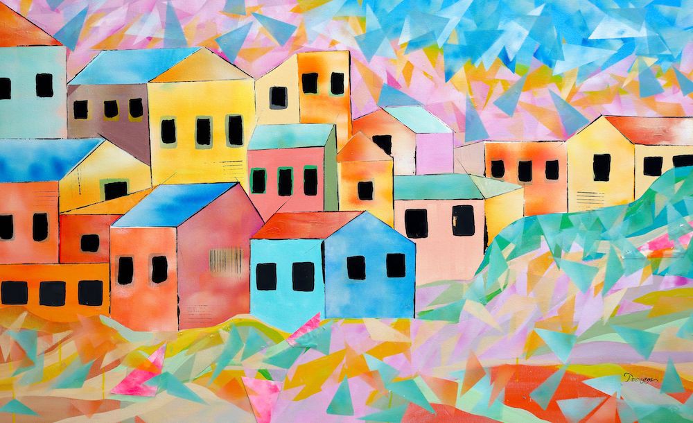 Poonam Choudhary, Houses of Cinque Terre Poonam Choudhary, Houses of Cinque Terre