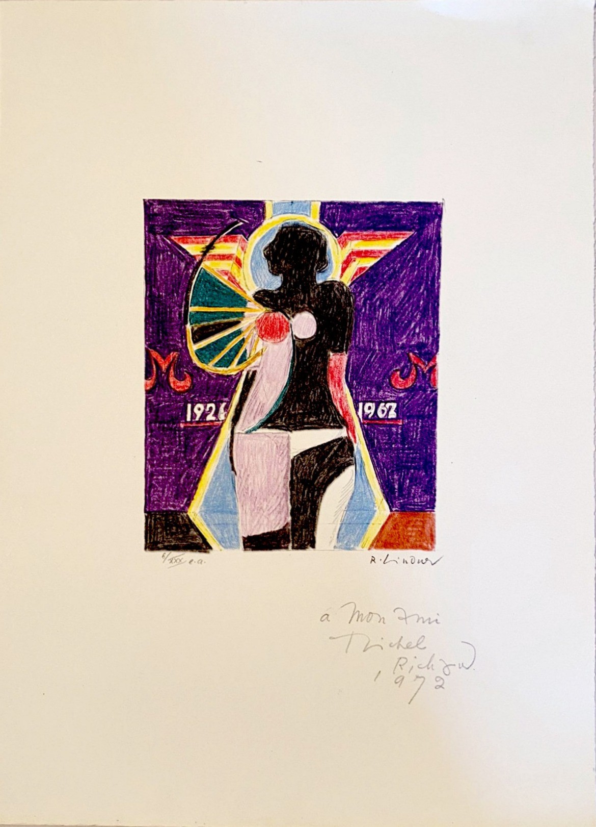 Richard Lindner, Marilyn was here Richard Lindner, Marilyn was here