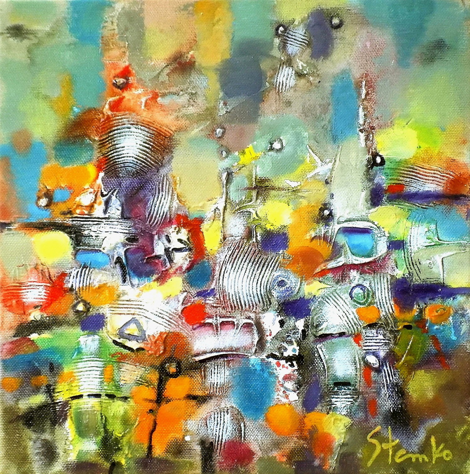 Stanislav Bojankov, Abstract landscape-XVII Stanislav Bojankov, Abstract landscape-XVII