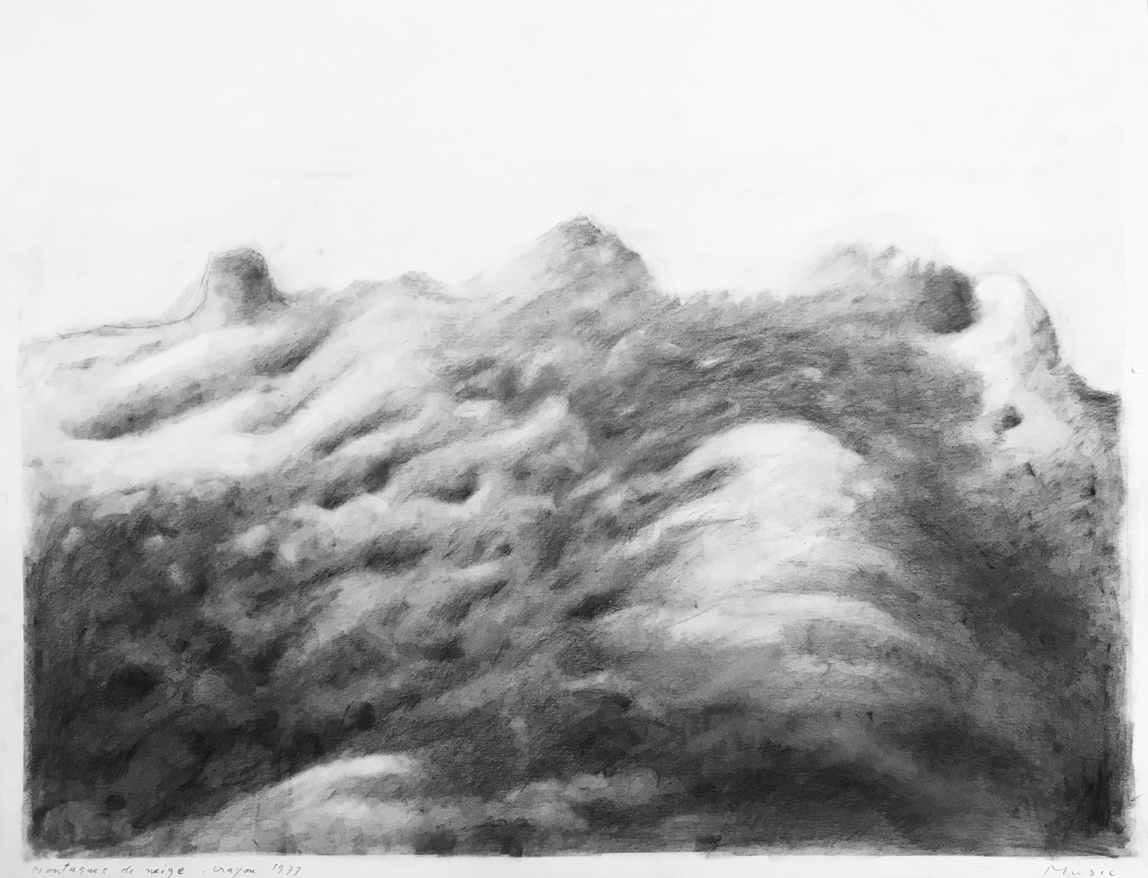 Zoran Music, Montagnes de neige Zoran Music, Montagnes de neige