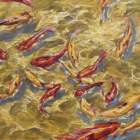 Pittura, L'étang ensoleillé, Diana Malivani