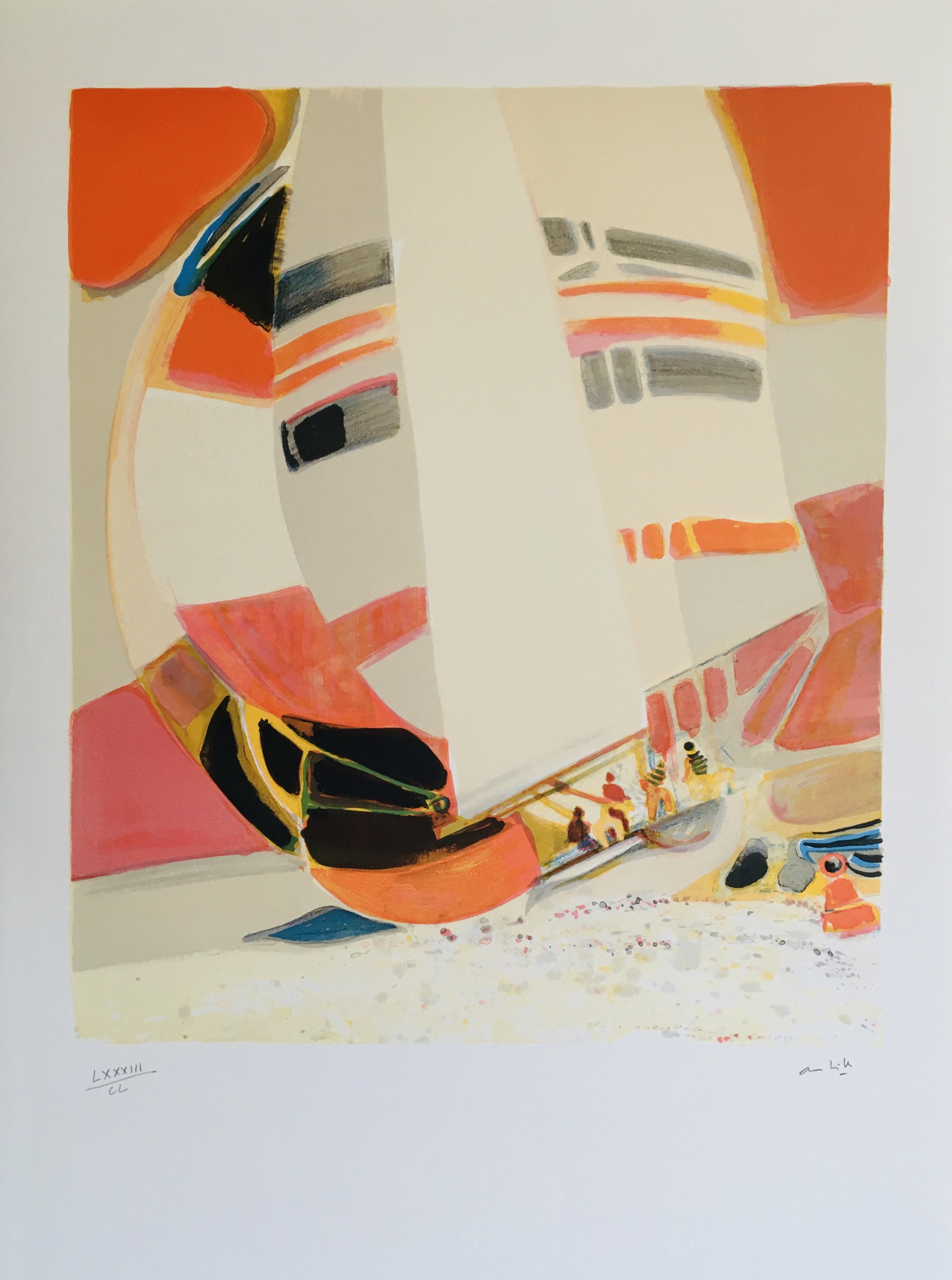 Paul Ambille, Voiles oranges Paul Ambille, Voiles oranges